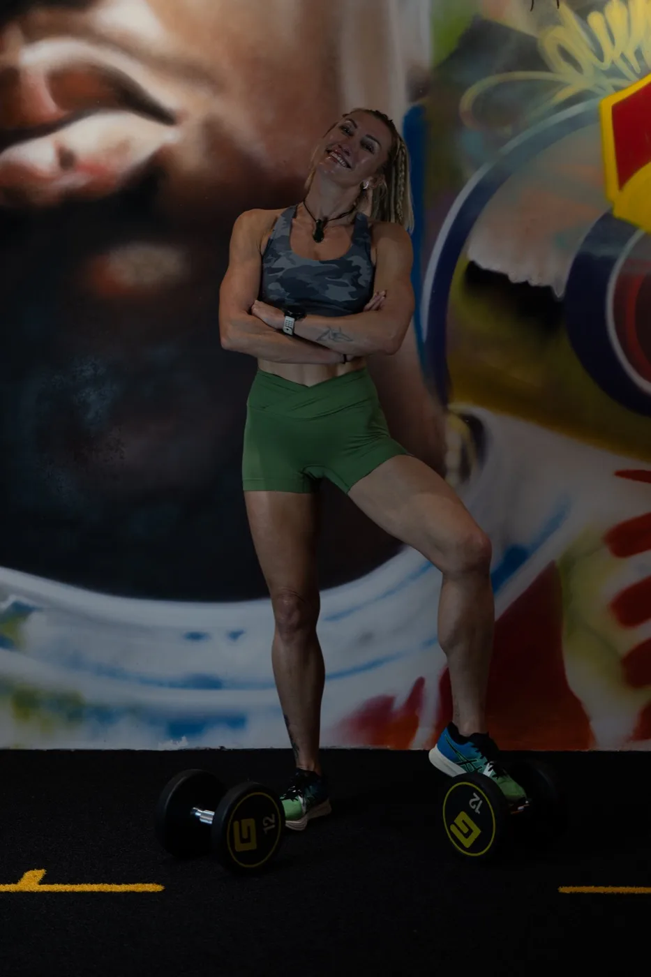Olga, online personal trainer and strength coach at Urban SkyFit Dubai